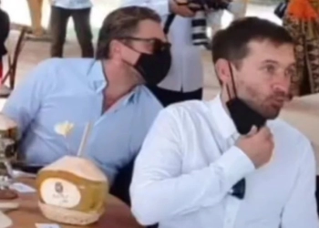 Aktor Leonardo DiCaprio dan Tobey Maguire Berkunjung ke Bali, Warganet Heboh