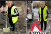Momen Sir Rod Stewart Perbaikii Lubang Jalan Dekat Rumahnya di Essex 