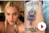 Madonna Pamerkan Tato Baru di Media Sosial, Inspirasi dari Kabbalah 