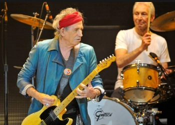Jelang Konser Rolling Stones 60 Tahun, Keith Richards Rindu Senyum Nakal Charlie Watts