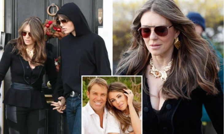 Aktris Liz Hurley Berduka, Mantan Tunangannya Shane Meninggal Karena Serangan Jantung
