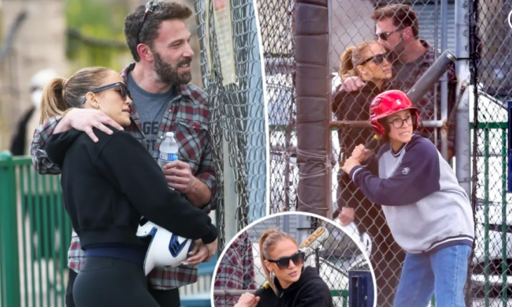 Jennifer Lopez dan Ben Affleck Bawa Putrinya, Emme, ke Arena Rounders