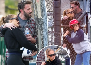 Jennifer Lopez dan Ben Affleck Bawa Putrinya, Emme, ke Arena Rounders