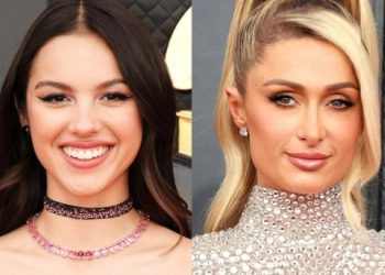 Paris Hilton Rayakan Pesta Kemenangan Olivia Rodrigo di Grammy dengan Stars Are Blind 
