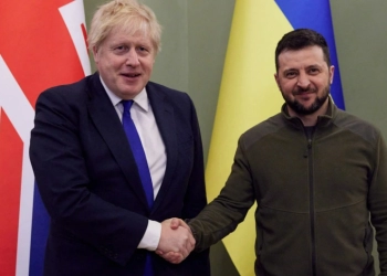Boris Johnson Bertemu Zelensky, Janji Kirim Rudal Penyerang Armada Laut Hitam Rusia  