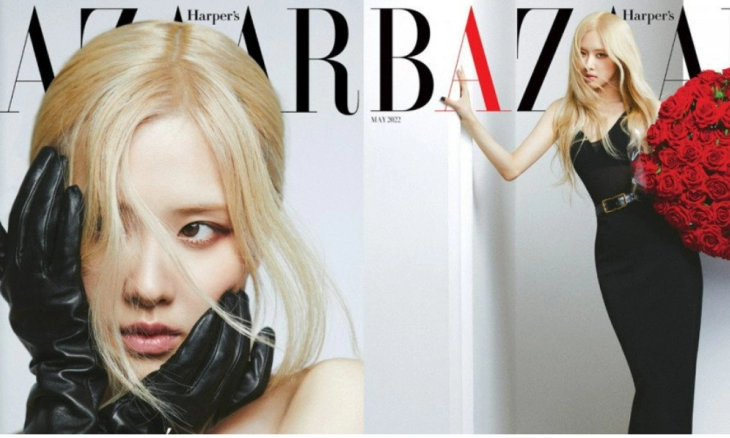Rosé BLACKPINK Duta Global Model 'Yves Saint Laurent' Tampil di Sampul 'Harper's Bazaar'