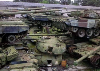 Drone SPY Ukraina Temukan 'Kuburan Tank' 10 Mil di Dalam Rusia, Putin Alami Kerugian Besar 