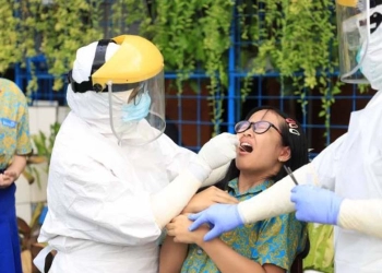 405 Siswa di Kota Tangerang Di-swab PCR