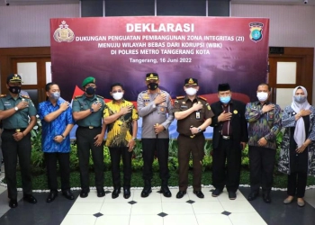 Siap Bersinergi, Pemkot Tangerang Dukung Zona Integritas WBK dan WBBM