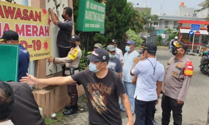 Sebanyak 25 RT di Jakarta Barat Statusnya Zona Merah