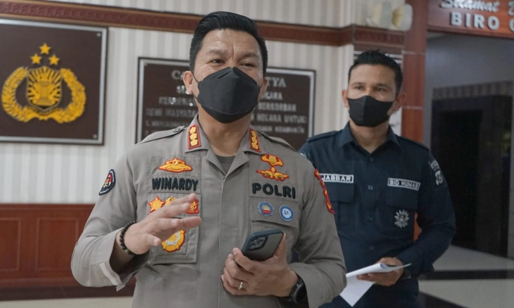Calon Tersangka Kasus Korupsi Beasiswa Bawa Sabu 20 Kg