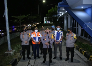 Pantauan Kapolri Rekayasa Lalin di Tol Cikampek One Way-Gage Berjalan Lancar