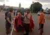Pemasangan Ratusan Bendera Merah Putih Jelang Hari Kemerdekaan ke-77  di Perbatasan RI-PNG