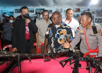Pameran Budaya Meriahkan Hari Kemerdekaan RI ke-77 di Monumen Kapsul Waktu, Merauke