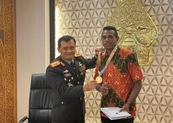 Ini Pesan Kapolda Jateng kepada Anak Asuh Papua juara Atletik di Kejurnas
