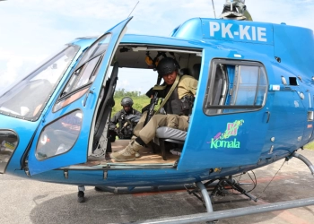 Tim Operasi Damai Cartenz Sukses Evakuasi Karyawan PTT di Distrik Beoga