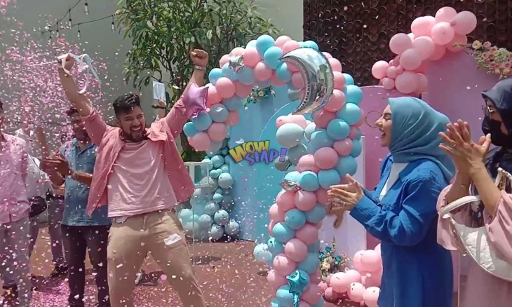 Irish Bella Berhasil Membuat Ammar Zoni Terkejut dan Loncat Kegirangan