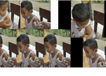 Heboh! Video Bocah Baduy Kebal Benda Tajam, Jarum Suntik Tak Mampu Tembus Kulitnya