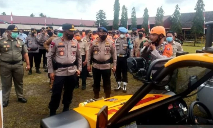 Antisipasi Karhutla dan Bencana Alam, Polda Kalteng Sebut untuk Waspada