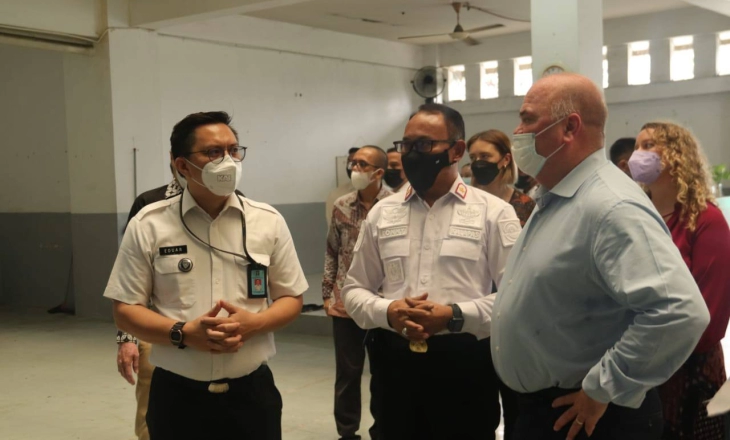 Dubes Program Kontra Terorisme Australia Puji Pembinaan dan Layanan Lapas Kelas I Cipinang