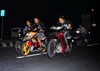 Tim Khusus Polres Ciamis Memburu Aksi Balap Liar di Bulan Ramadan