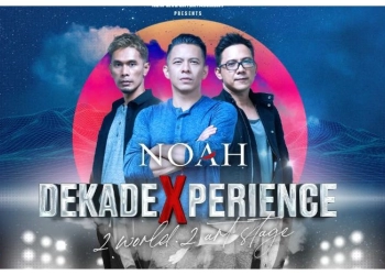 Grup Band NOAH Akan Gelar Konser Bertajuk 'NOAH DekadeXperience'