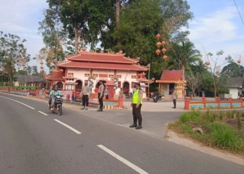 Amankan Perayaan Imlek, Polres Bangka Terjunkan Sebar Personel di Tiga Titik