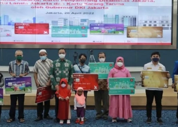 Pemrov DKI Jakarta Salurkan Bansos Sebelum Idul Fitri