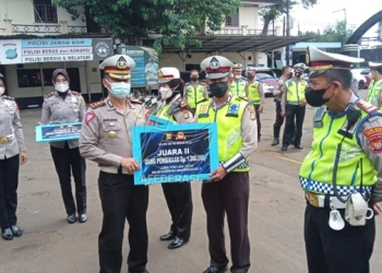 Satlantas Polres Metro Bekasi Kota Gelar Lomba TPTKP antar Polsek