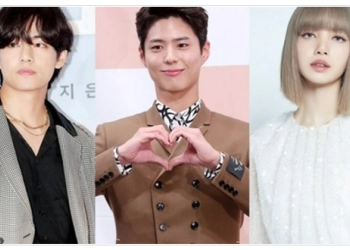 V BTS, Lisa BLACKPINK Berangkat ke Fashion Show Celine Bareng Park Bogum