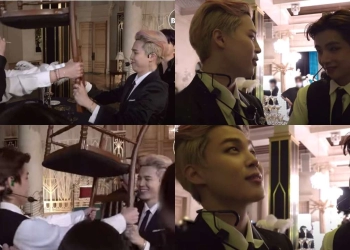 Reaksi ARMY BTS Saat Jimin dan V Sedang Berolahraga Sebelum Syuting 'Butter'
