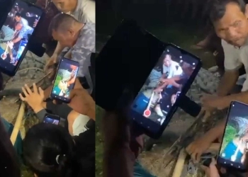 Buaya Berkalung Ban Akhirnya Bebas dari Penderitaan
