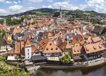 Desa Negeri Dongeng Ceský Krumlov di Ceko 