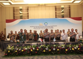Divisi Hubinter Polri Berkontribusi Kembangkan Strategi Keamanan Regional Melanesian Spearhead Group