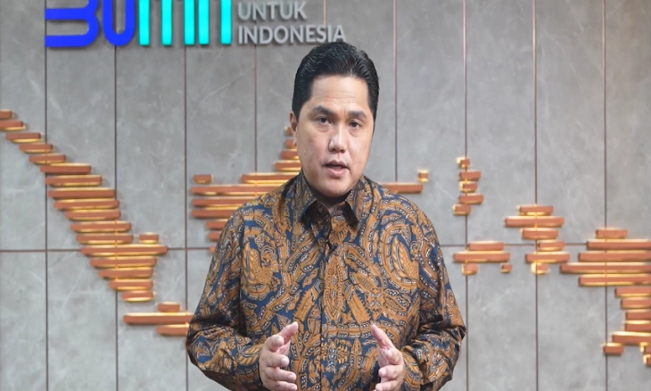 Survei Tempatkan Erick Thohir sebagai Menteri dengan Kinerja dan Popularitas Paling Baik