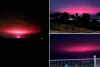 Bukan Alien, Langit Merah Muda Misterius Itu Fasilitas Ganja Obat