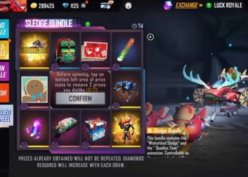 Cara Mendapatkan Bundel Sledge Dan Bundel Gingerbread Man  di Free Fire