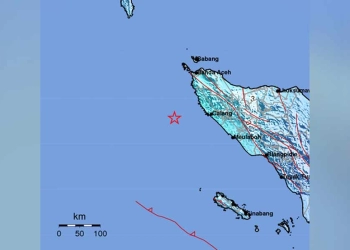 Gempa M 5,6 di Aceh Jaya Akibat Aktivitas Subduksi Lempeng