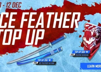 Free Fire Top Up: Cara Mendapatkan The Katana Ice Feather Gratis