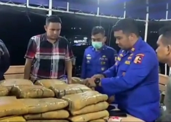 Ditpolairud Mabes Polri Berhasil Gagalkan Pengiriman 49 Kg Ganja ke Provinsi Kepulauan Riau