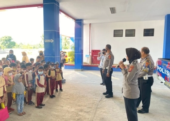 Polda Gorontalo Edukasi Taat Berlalu Lintas Sejak Dini