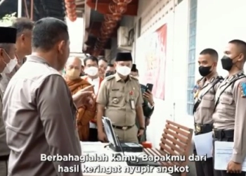 Viral Anak Sopir Angkot Depok Berhasil jadi Polisi