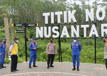 Pastikan Pembangunan Berjalan Lancar, Kabaharkam Polri Tinjau Titik Nol IKN