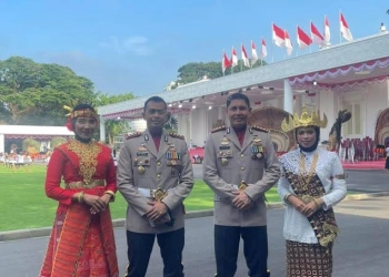Polwan Polda Sultra Terpilih Menjadi MC  Perayaan HUT ke-77 RI di Istana Merdeka