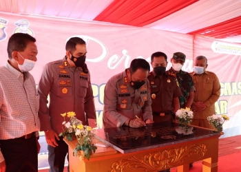 Kapolda Jabar Resmikan Gedung Baru Polsek Cireunghas di Sukabumi