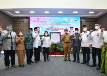 Menteri PPPA Apresiasi untuk Kawal Sanksi Sosial dalam Pencegahan Perkawinan Anak di Kabupaten Wajo
