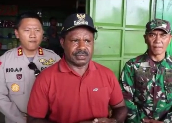 Kota Kenyam dan Sekitarnya di Kabupaten Nduga Papua Kibarkan Merah Putih Rayakan Kemerdekaan RI