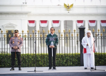 Gelora Semangat Persatuan-Kesatuan Bangsa di Acara Kirab Merah Putih