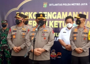 Wakapolri: Volume Kendaraan Menuju Tol Jakarta-Cikampek Meningkat 89 Persen