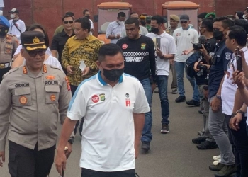 Kapolda Metro Jaya  Buka Street Race di Central Park Meikarta